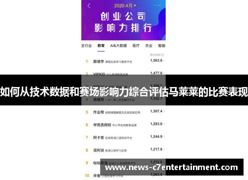 如何从技术数据和赛场影响力综合评估马莱莱的比赛表现