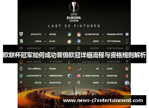 欧联杯冠军如何成功晋级欧冠详细流程与资格规则解析