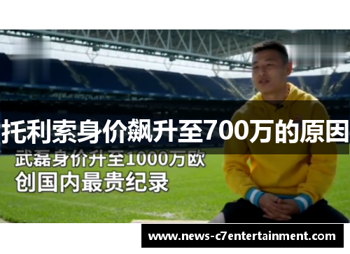 托利索身价飙升至700万的原因